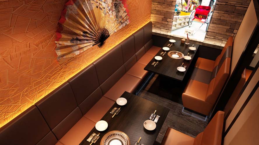 Dự án nhà hàng Nhật Gyu Kaku tại V-Tower Kim Mã